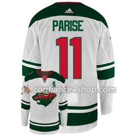 Adidas Maillot de Hockey Minnesota Wild ZACH PARISE 11 Blanc Authentic - Homme